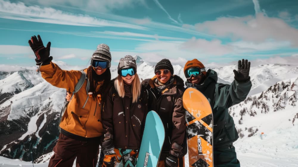 Skiing